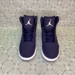 Nike Air Jordan Flight 1 Sneakers Dynasty Jumpman #23 Purple Size: 6Y